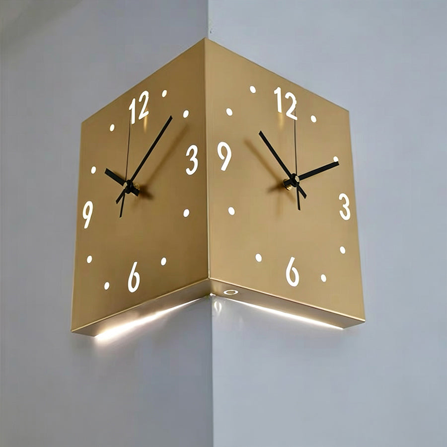 Zegar ścienny LED Nordic Dual-Glow