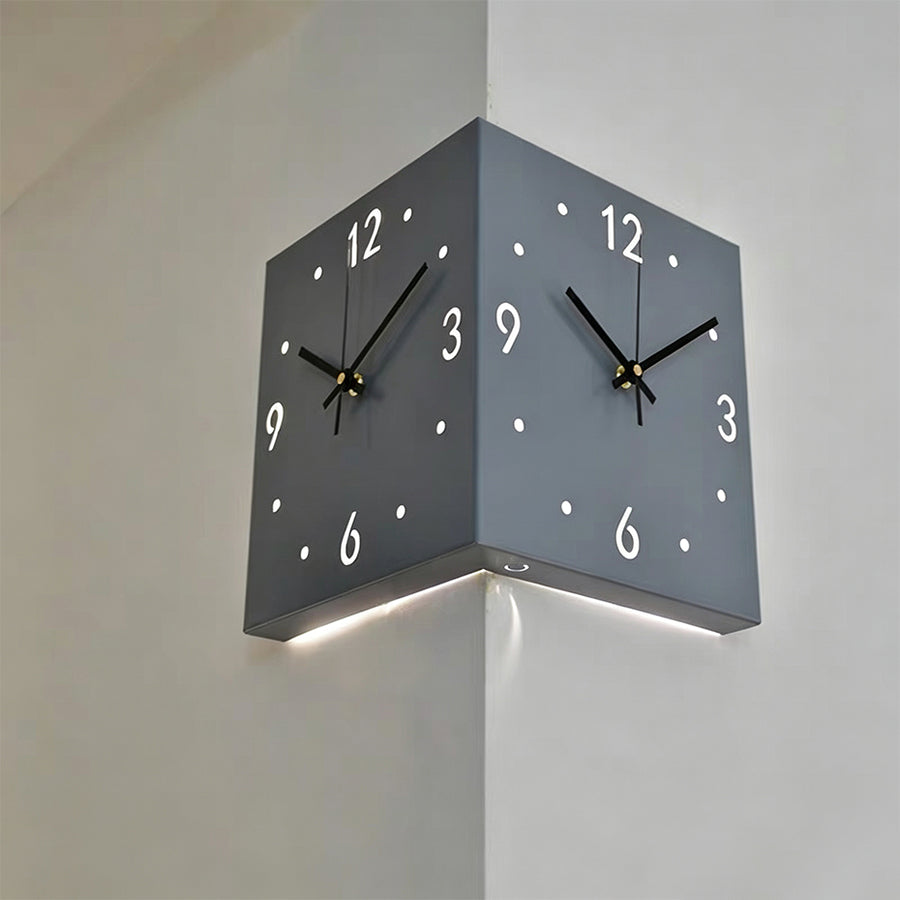 Zegar ścienny LED Nordic Dual-Glow