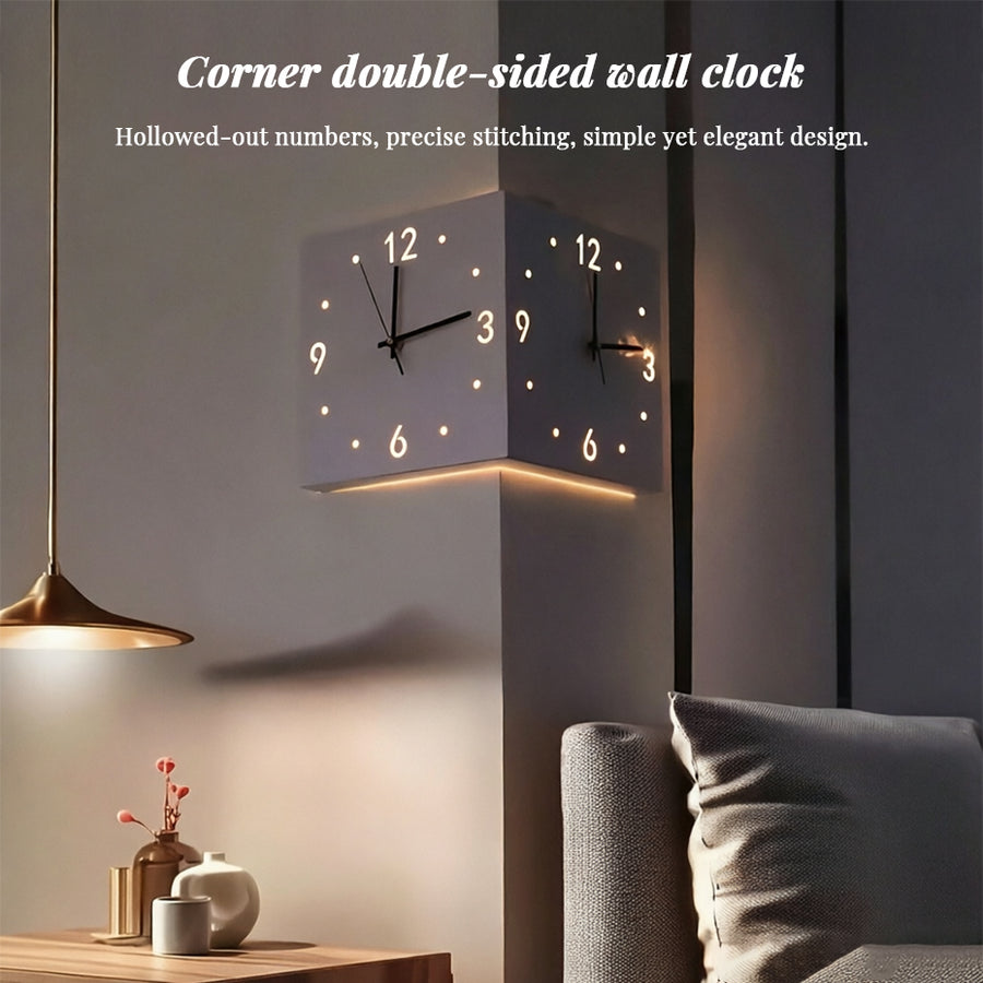 Zegar ścienny LED Nordic Dual-Glow