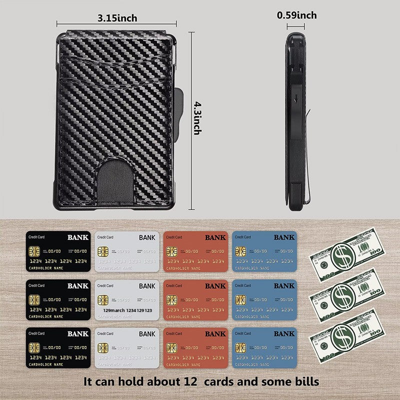 Portfel Carbon Fiber Ultra-Slim
