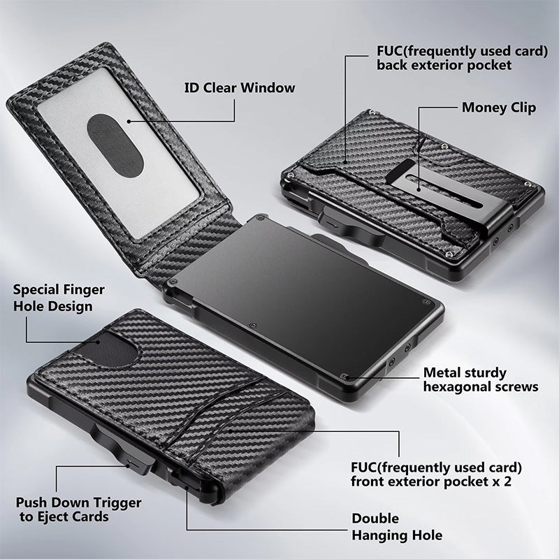 Portfel Carbon Fiber Ultra-Slim